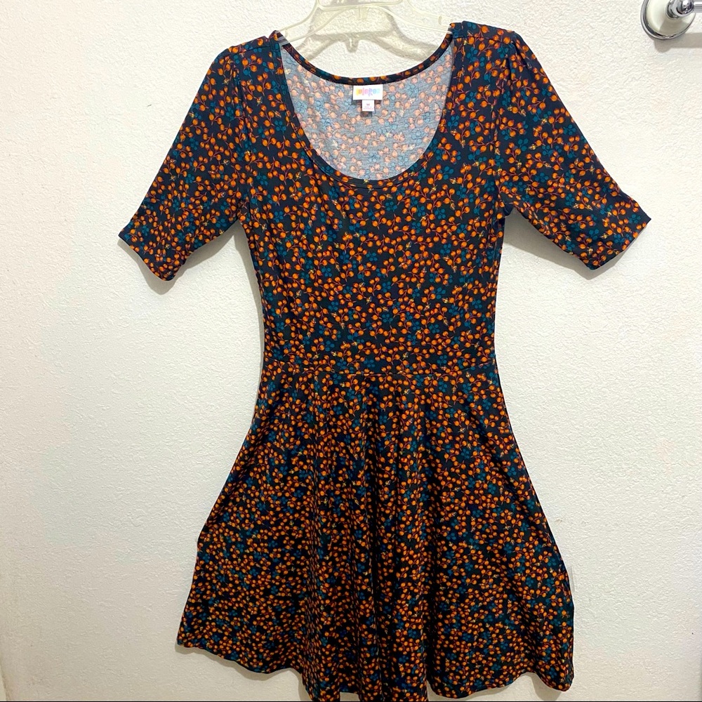 LulaRoe Nicole Dress L - Picture 2 of 11